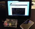Watching Khan Academy video, served from RPI, in Chrome on HP TouchPad